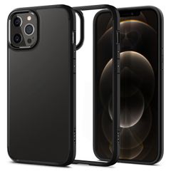 Spigen Cover Ultra Hybrid Apple iPhone 12 (Pro) - Nero