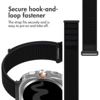 imoshion Nylon bandje Samsung Galaxy Watch Ultra (2024/2025) - Zwart