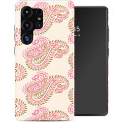 Selencia Cover posteriore Vivid con MagSafe Samsung Galaxy S25 Ultra - Paisley Blush