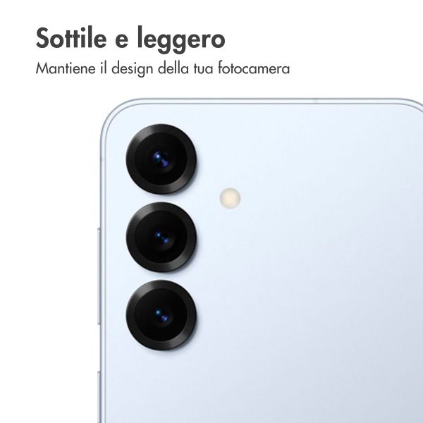 imoshion 2 Pack protezione lente fotocamera Samsung Galaxy S25 - Icyblue