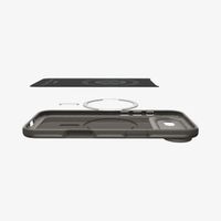 Spigen Cover posteriore Thin Fit MagSafe Apple iPhone Air - Gunmetal