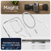 Spigen Cover Posteriore Ultra Ibrida con MagSafe Apple iPhone 14 Pro - Carbon Fiber Black