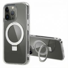 Accezz Cover con anello e supporto con MagSafe Apple iPhone 13 Pro Max - Trasparente