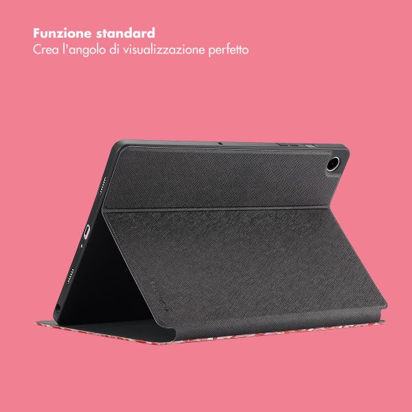 Selencia Cover per tablet Vivid Samsung Galaxy Tab A9 Plus - Wild Spots Lipstick