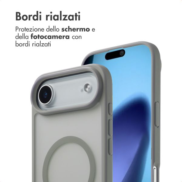 imoshion Cover posteriore Color Guard con MagSafe Apple iPhone Air - Grigio