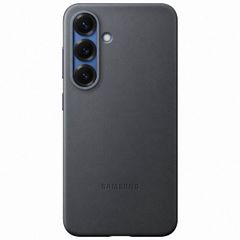 Samsung Cover originale KindSuit in pelle vegana Samsung Galaxy S25 - Nero