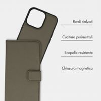 imoshion Cover a libro di lusso 2-in-1 rimovibile Apple iPhone 13 Pro - Verde