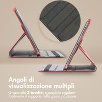 imoshion Cover Girevole a 360° Samsung Galaxy Tab A11 Plus - Rosso