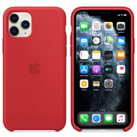 Apple Cover in Silicone Apple iPhone 11 Pro - (Product) Red
