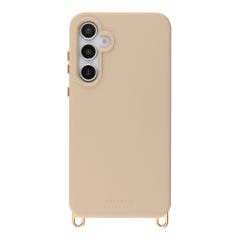 Selencia Cover posteriore Rivièra con MagSafe con ganci rimovibili Samsung Galaxy A55 (5G) / A35 - Milky Latte