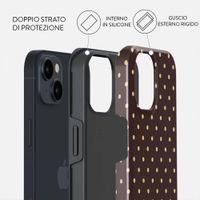 Burga Cover Posteriore Resistente con MagSafe Apple iPhone 15 - Sorry Busy