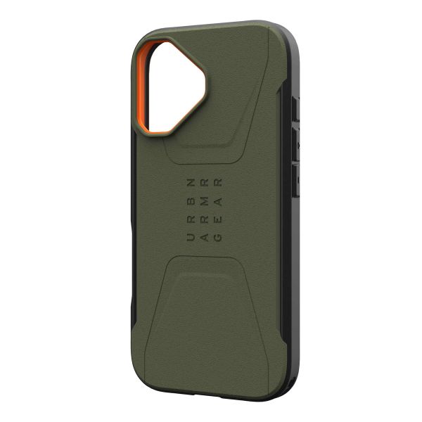 UAG Cover Posteriore Civilian con MagSafe Apple iPhone 17 - Olive Orange