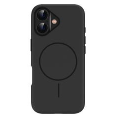 imoshion Cover posteriore Color con Thin MagSafe Ring Apple iPhone 16 - Nero