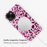 Selencia Cover posteriore Vivid con MagSafe Apple iPhone 14 - Cosmic Orchid