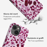 Selencia Cover posteriore Vivid con MagSafe Apple iPhone 14 - Cosmic Orchid