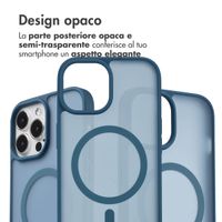 imoshion Cover posteriore Color Guard con MagSafe Apple iPhone 13 Pro Max - Blu scuro