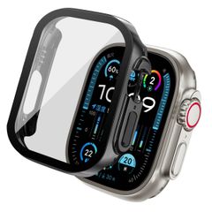 imoshion Cover rigida integrale lucida Apple Watch Ultra / Ultra 2 / Ultra 3 - 49 mm - Nero