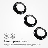 imoshion 2 Pack protezione lente fotocamera per Samsung Galaxy S25 - Nero
