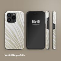 Selencia Cover posteriore Vivid con MagSafe Apple iPhone 15 Pro - Nature Light Brown