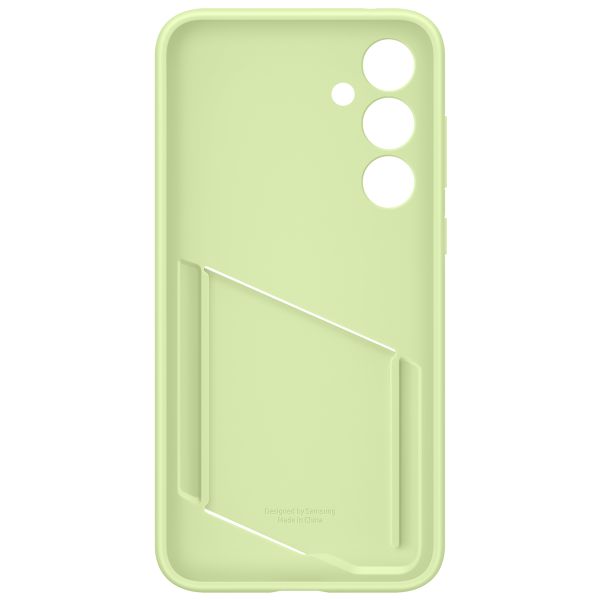 Samsung Cover Originale con Porta Carte Samsung Galaxy A35 - Lime