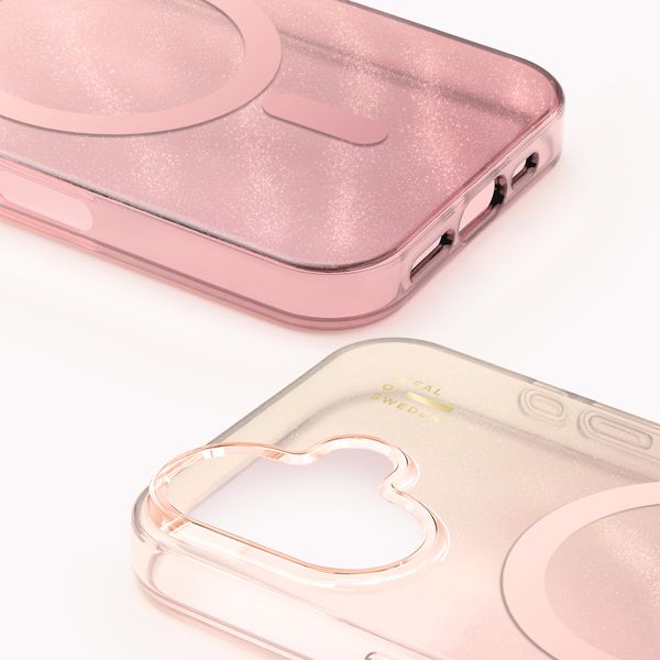 iDeal of Sweden Cover Trasparente con MagSafe Apple iPhone 16 - Rose Blush