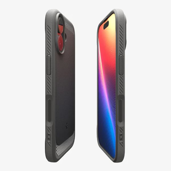 Spigen Cover Rugged Armor con MagSafe Apple iPhone 17 - Grey