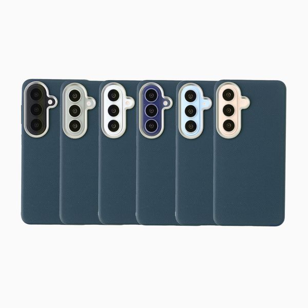 Accezz Cover Mesh con MagSafe Samsung Galaxy S26 - Blu scuro