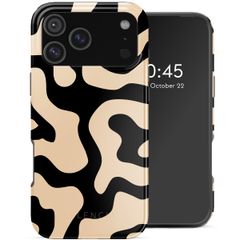 Selencia Cover posteriore Vivid con MagSafe Apple iPhone 18 Pro / 17 Pro - Art Wave Black