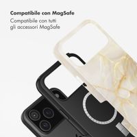 Selencia Cover posteriore Vivid con MagSafe Apple iPhone 17 Pro Max - Golden Beige Marble