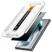 Spigen Vetro temperato privacy GLAStR EZ Fit + Applicatore - confezione da 2 Samsung Galaxy S24 Ultra