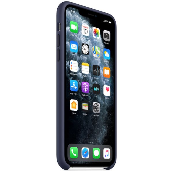 Apple Cover in Silicone Apple iPhone 11 Pro Max - Midnight Blue