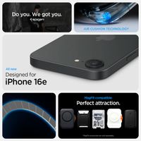 Spigen Cover Posteriore Ultra Ibrida con MagSafe Apple iPhone 17e / 16e - Carbon Fiber