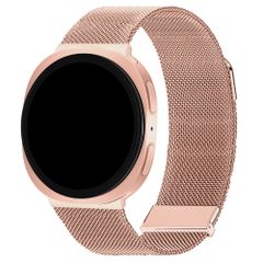 imoshion Cinturino milanese magnetico Samsung Galaxy Watch 9 (40/44mm) / Watch 8 (40/44mm) / Classic (46mm) - Rose Gold