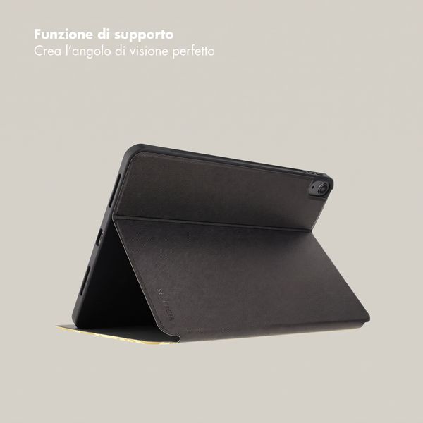 Selencia Cover per tablet Vivid Apple iPad Air 11 pollici (2026) M4 / (2025) M3 / (2024) M2 / Air 5 (2022) / Air 4 (2020) - Chalky Bloom