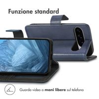 imoshion Cover a libro di Lusso Google Pixel 10 Pro XL - Blu scuro