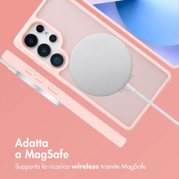 imoshion Cover posteriore Color Guard con MagSafe Samsung Galaxy S25 Ultra - Rosa chiaro