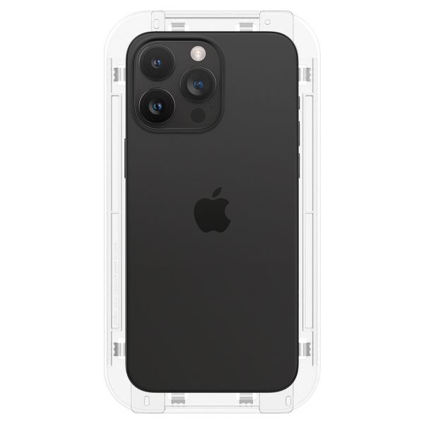 Spigen Vetro temperato privacy GLAStR EZ Fit + Applicatore - confezione da 2 Apple iPhone 15 Pro Max