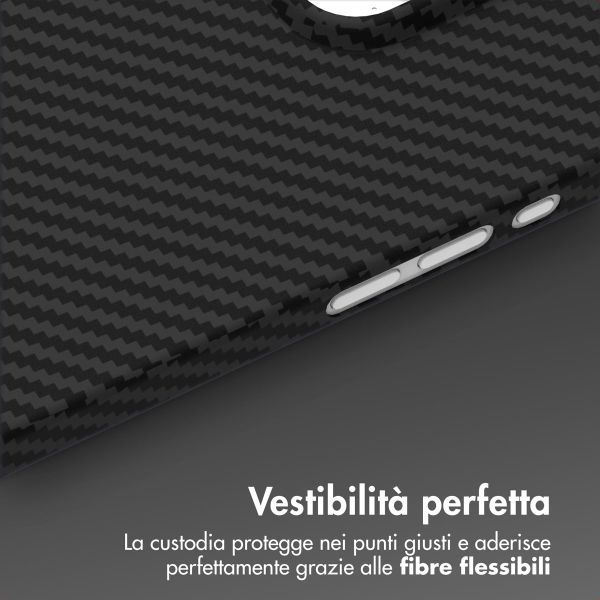Accezz Cover MagSafe Kevlar® Apple iPhone 15 Pro Max - Nero
