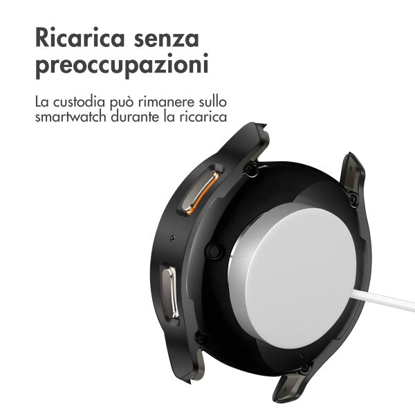 imoshion Cover rigida integrale Samsung Galaxy Watch 7 - 44 mm - Nero