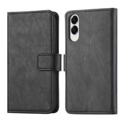 imoshion Cover a libro di Lusso Samsung Galaxy S25 Edge - Nero