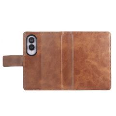 imoshion Cover a libro di Lusso Samsung Galaxy Z Fold 8 - Marrone scuro