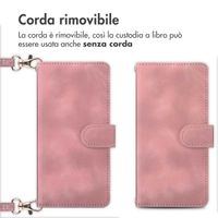 imoshion Cover a libro con Cordino Apple iPhone 11 - Rosa