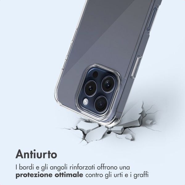 imoshion Cover posteriore protettiva Apple iPhone 16 Pro Max - Trasparente