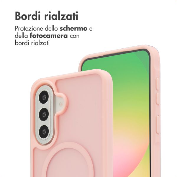 imoshion Cover posteriore Color Guard con MagSafe Samsung Galaxy A57 (5G) - Rosa chiaro