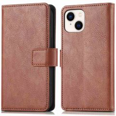 imoshion Cover a libro di Lusso Apple iPhone 15 Plus - Marrone