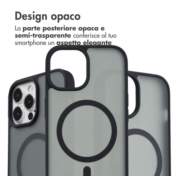 imoshion Cover posteriore Color Guard con MagSafe Apple iPhone 13 Pro Max - Nero