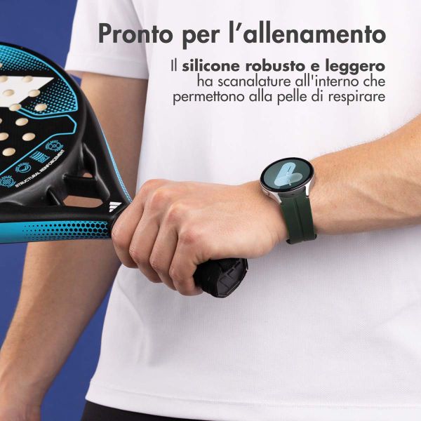 imoshion Pr3825 Samsung Galaxy Watch 4 / 5 / 6 / 7 / FE (20 mm) - Verde scuro