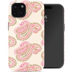 Selencia Cover posteriore Vivid con MagSafe Apple iPhone 15 - Paisley Blush
