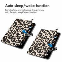 imoshion Cover Trifold Design Apple iPad Pro 11 (2025) M5 / (2024) M4 - Leopard