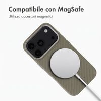 Accezz Cover Mesh con MagSafe Apple iPhone 17 Pro Max - Grigio scuro